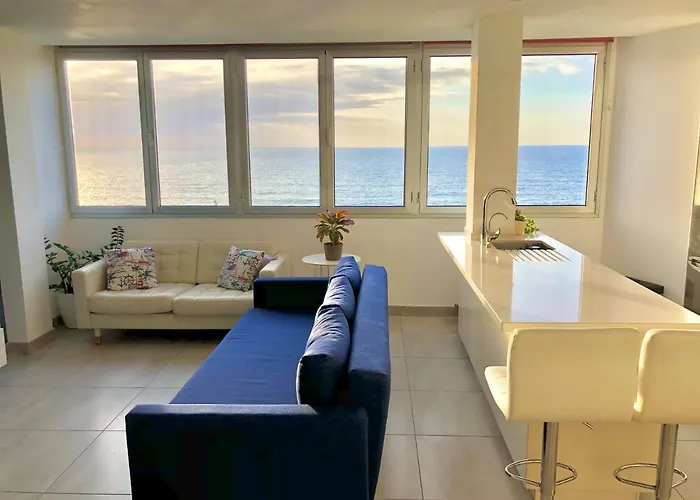 Vistas Mar Playa Canteras Primera Linea Wifi * ラスパルマス・デ・グランカナリア