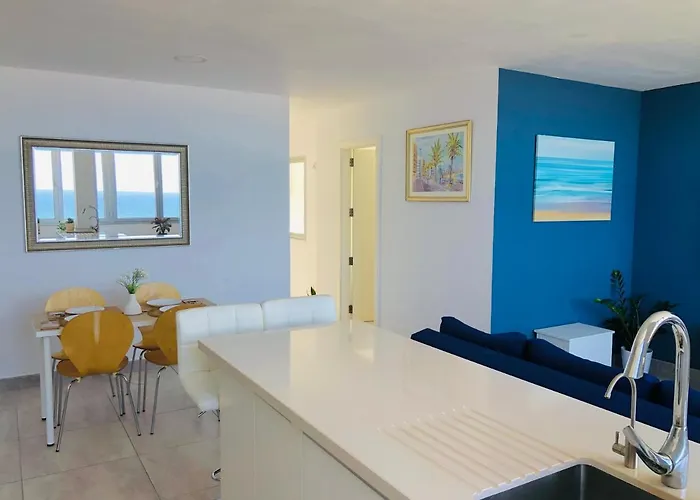 アパート Vistas Mar Playa Canteras Primera Linea Wifi ラスパルマス・デ・グランカナリア