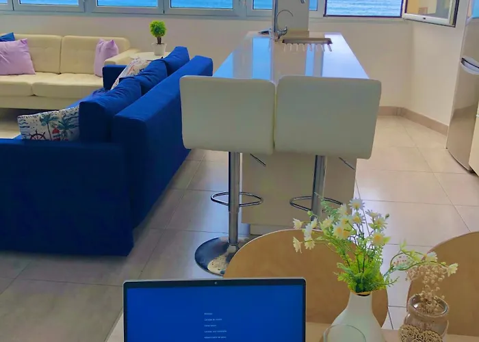 Vistas Mar Playa Canteras Primera Linea Wifi *