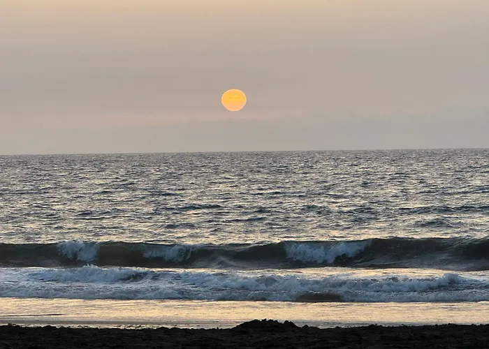 Vistas Mar Playa Canteras Primera Linea Wifi アパート