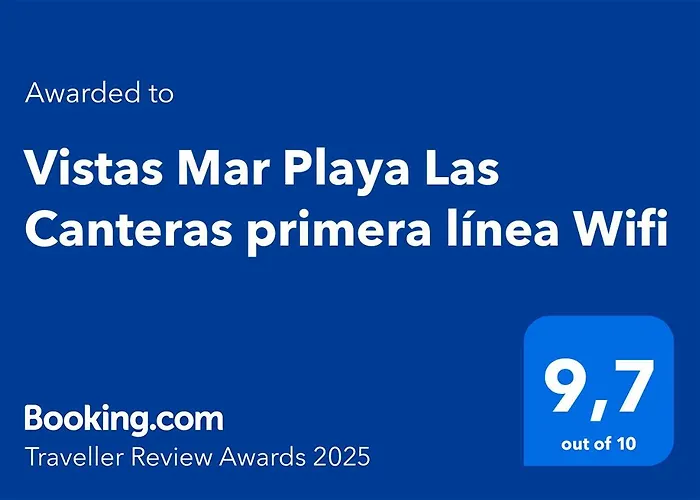 Vistas Mar Playa Canteras Primera Linea Wifi * ラスパルマス・デ・グランカナリア